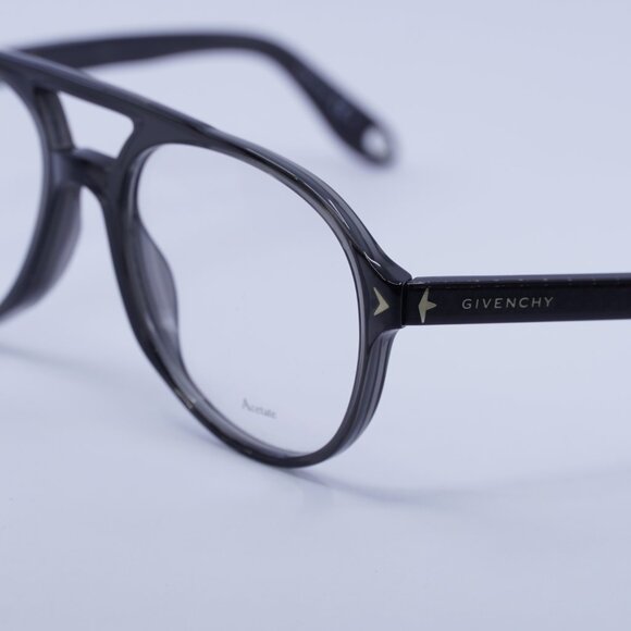 Givenchy GV0066 KB7 Eyeglasses Grey 53mm Aviator Frame - Picture 7 of 11